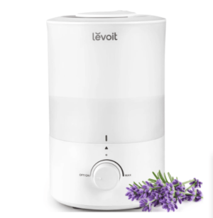 Levoit Cool Mist Humidifier for Room, 3L Top-Fill Humidifier for Bedrooms, and Baby Nurseries, with Aromatherapy, Dual 150, White